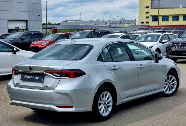 Toyota Corolla cena 89900 przebieg: 58361, rok produkcji 2021 z Rajgród małe 436